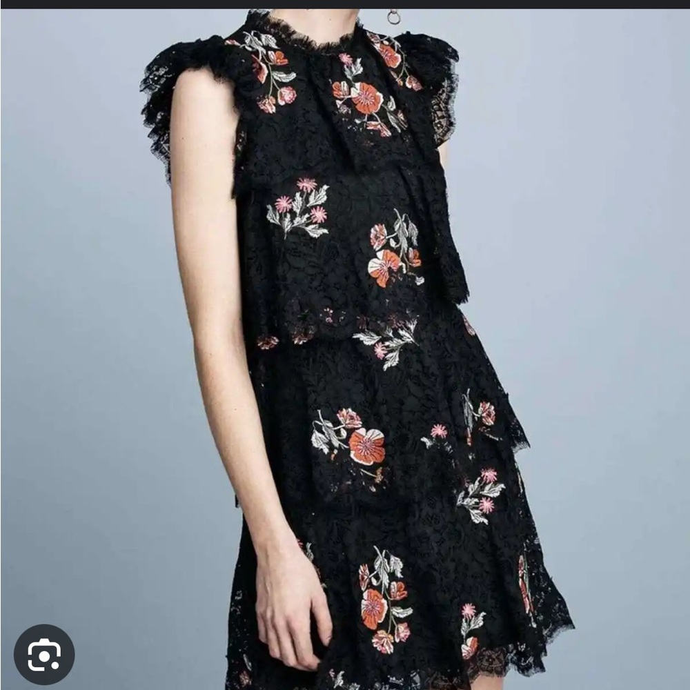 Rebeca Taylor flower Lace dress